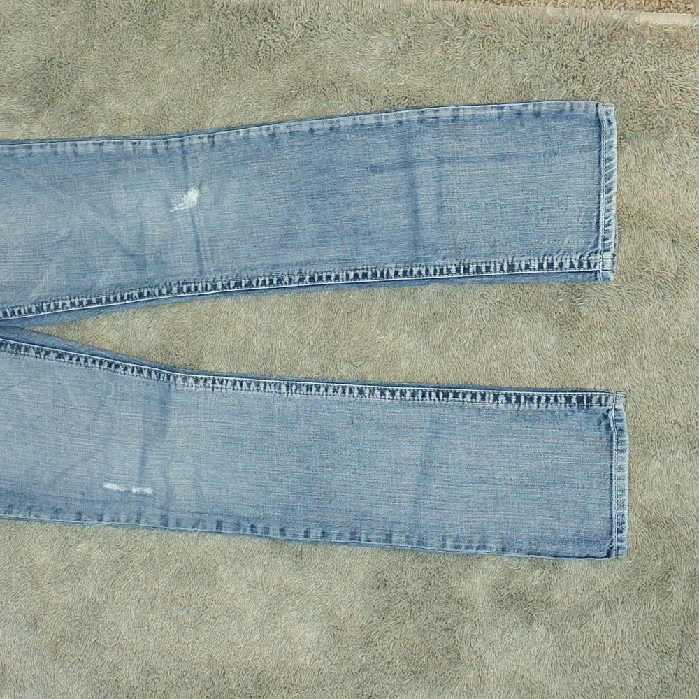 EUC Silver Low-Rise Jeans - Picture 4 of 7